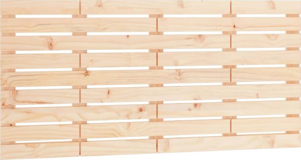 vidaXL Κεφαλάρι κρεβατιού, 141x3x63 εκ., από μασίφ πεύκο