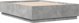 vidaXL Πλαίσιο κρεβατιού γκρι τσιμέντο 150x200 cm