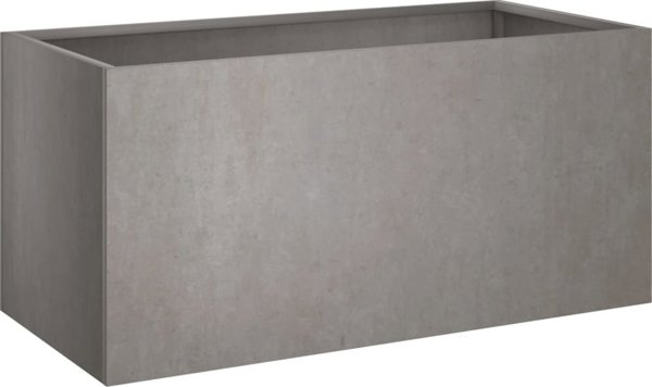 vidaXL Donica, szara, 62x30x29 cm, stal kortenowska