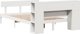 vidaXL Κρεβάτι με Ράφια χωρίς Στρώμα Λευκό 150x200 cm από Πευκο