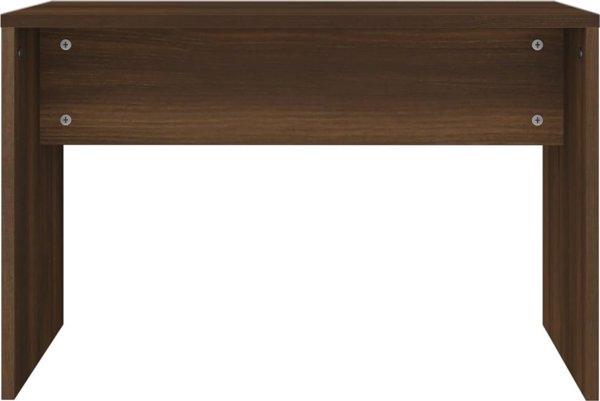vidaXL Σετ τουαλέτας, καφέ δρύς, 86,5 x 35 x 136 εκ