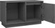 vidaXL vidaXL Szafka pod TV, szara, 74x35x44 cm, lite drewno sosnowe
