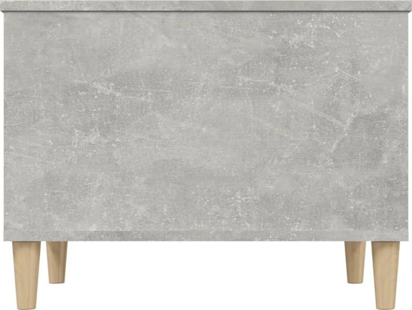 vidaXL Τραπέζι καφέ, σκουρόχρωμο σκυρόδεμα, 60x44,5x45 cm