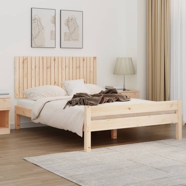 vidaXL Κεφαλάρι κρεβατιού, 140x3x60 cm, συμπαγές πεύκο