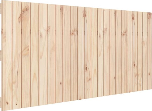 vidaXL Κεφαλάρι κρεβατιού, 140x3x60 cm, συμπαγές πεύκο