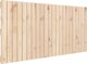 vidaXL Κεφαλάρι κρεβατιού, 140x3x60 cm, συμπαγές πεύκο