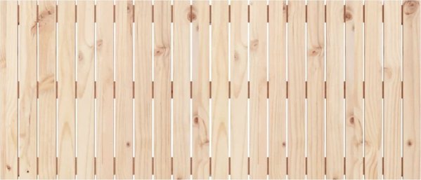 vidaXL Κεφαλάρι κρεβατιού, 140x3x60 cm, συμπαγές πεύκο