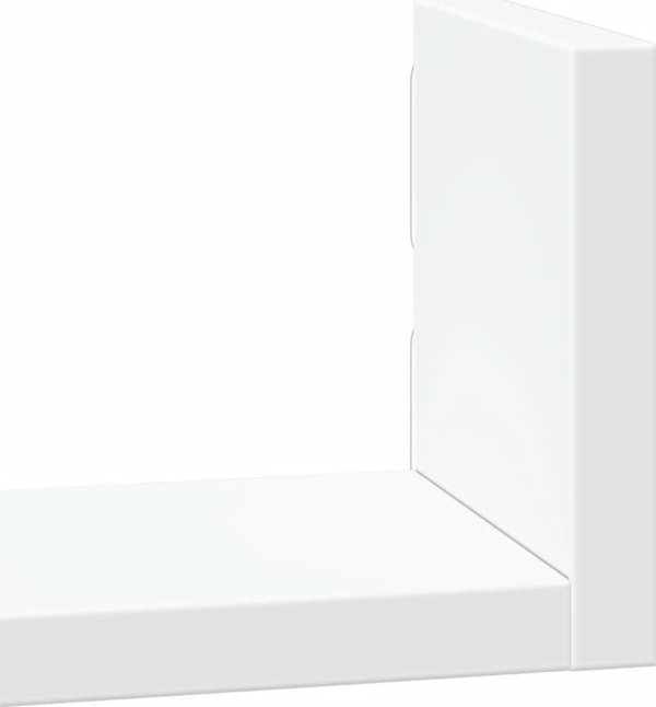 vidaXL Polki scienne, 3 szt., biale, material drewnopochodny