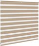 vidaXL Ρόλερ Zebra, Στόρι Σκίασης 160x100 εκ., Πολυεστέρας, Λευκό/Γκρι