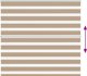 vidaXL Ρόλερ Zebra, Στόρι Σκίασης 160x100 εκ., Πολυεστέρας, Λευκό/Γκρι