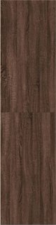 vidaXL Szafa, brazowy dab, 80x50x200 cm, material drewnopochodny