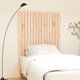 vidaXL Wezglowie lozka, 95,5x3x110 cm, lite drewno sosnowe
