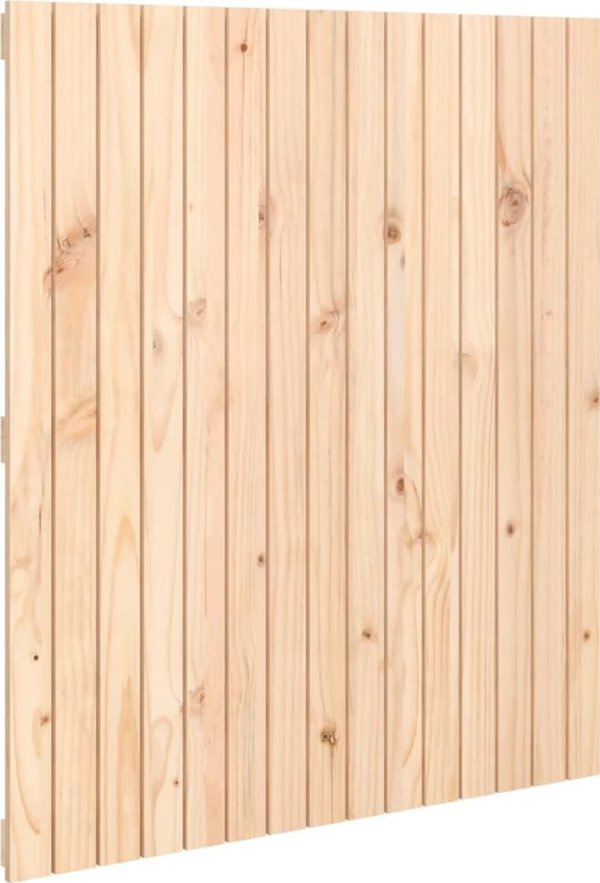 vidaXL Wezglowie lozka, 95,5x3x110 cm, lite drewno sosnowe