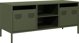 vidaXL vidaXL Szafka RTV, oliwkowa, 101,5x39x43,5 cm, stal walcowana na zimno