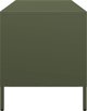 vidaXL vidaXL Szafka RTV, oliwkowa, 101,5x39x43,5 cm, stal walcowana na zimno