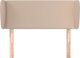 vidaXL Zaglowek uszak, cappuccino, 83x23x78/88 cm, texniki dermatinos