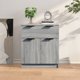 vidaXL Ντουλάπι από ξυλοπολυμερές Sonoma δρυς γκρι, 60x30x70 εκ.