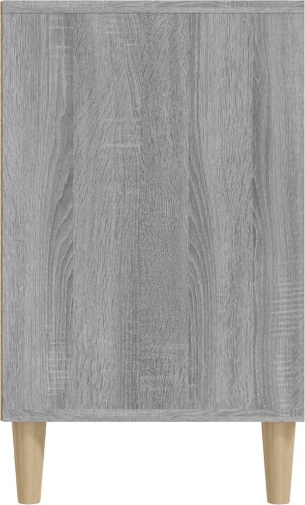 vidaXL Ντουλάπι για Παπούτσια, Γκρι Sonoma Δρυς, 102x36x60 cm