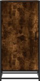 vidaXL Ntoulapi papoutsion kapnismenos drus 48x38x97,5 cm