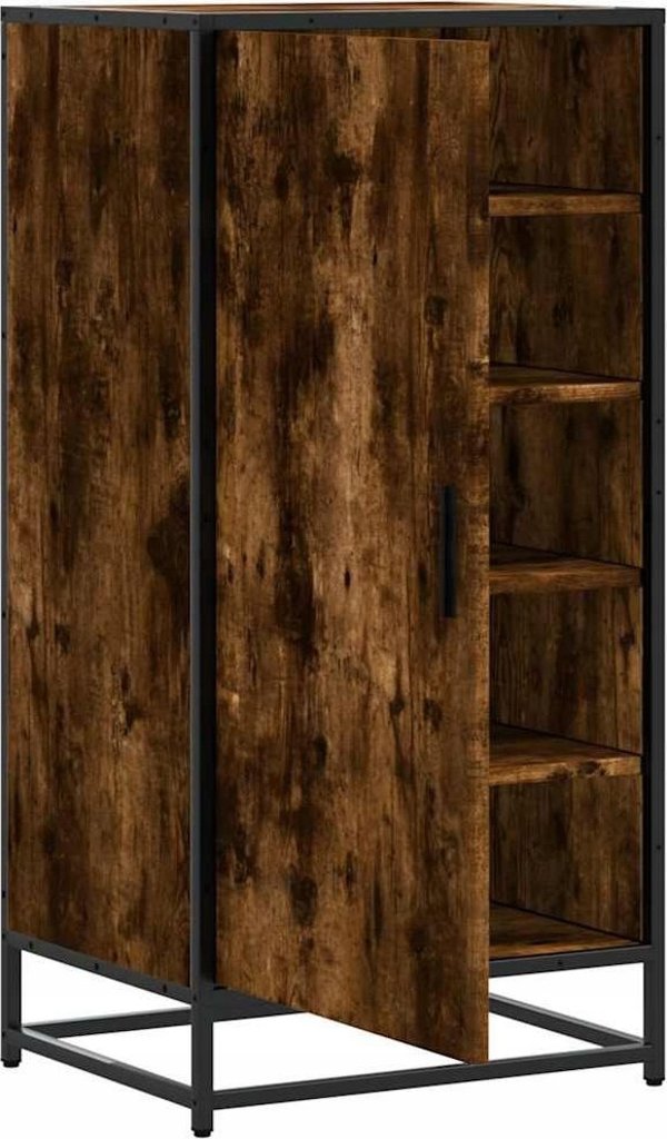 vidaXL Ntoulapi papoutsion kapnismenos drus 48x38x97,5 cm