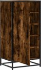 vidaXL Ntoulapi papoutsion kapnismenos drus 48x38x97,5 cm