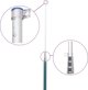 vidaXL vidaXL Flaga Szwecji z masztem, 5,55 m, aluminium
