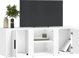 vidaXL Έπιπλο τηλεόρασης, λευκό, 100x31,5x35 εκ., συνθετικό ξύλο
