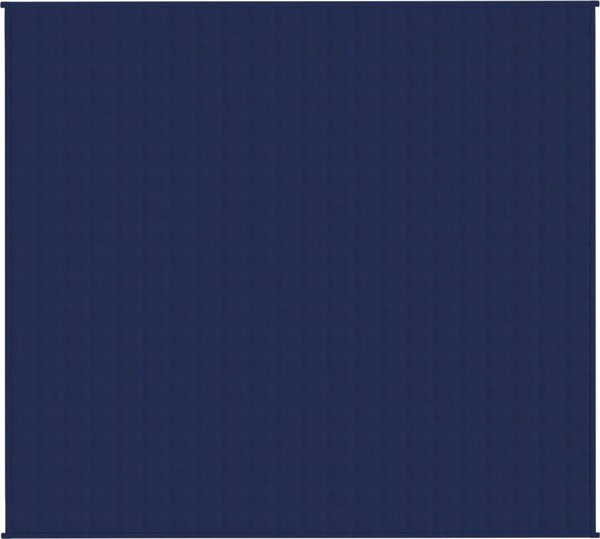 vidaXL Βαρέως τύπου κουβέρτα, μπλε, 200x220 cm, 13 kg, ύφασμα