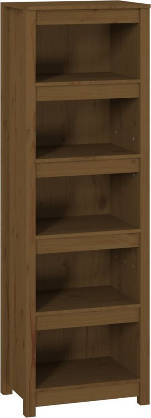 Ράφι Βιβλίων vidaXL σε μελί-καφέ 50x35x154 cm από ξύλο πεύκου