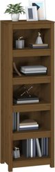 Ράφι Βιβλίων vidaXL σε μελί-καφέ 50x35x154 cm από ξύλο πεύκου
