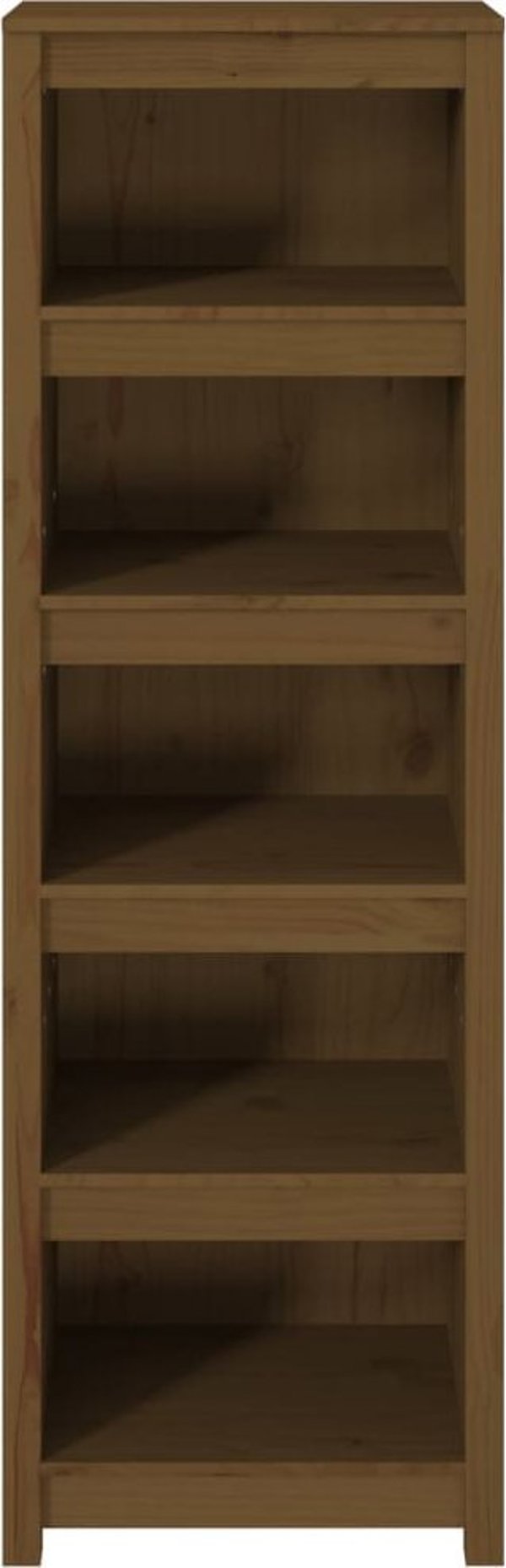 Ράφι Βιβλίων vidaXL σε μελί-καφέ 50x35x154 cm από ξύλο πεύκου