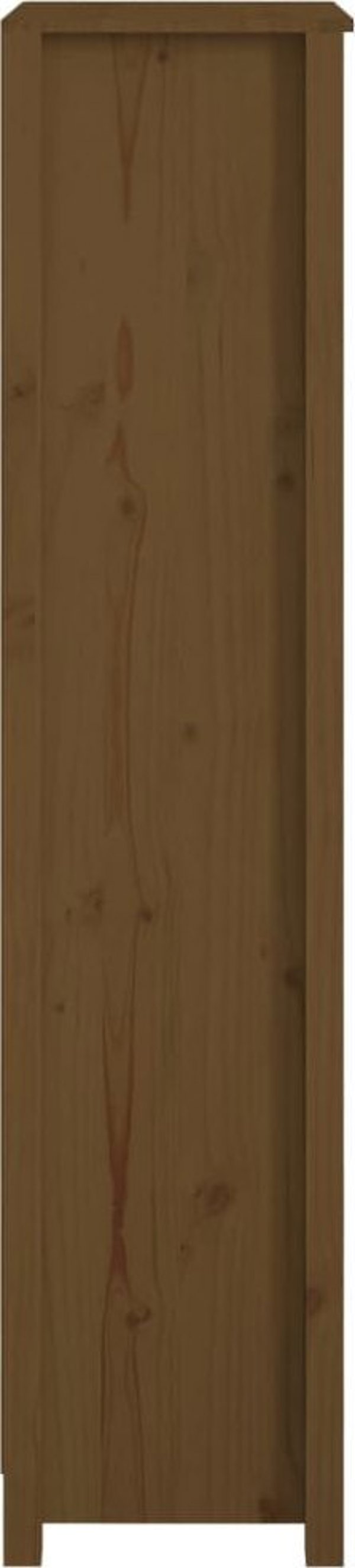 Ράφι Βιβλίων vidaXL σε μελί-καφέ 50x35x154 cm από ξύλο πεύκου