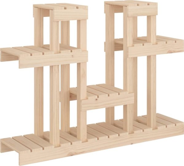 vidaXL vidaXL Kwietnik 104,5x25x77,5 cm, lite drewno sosnowe