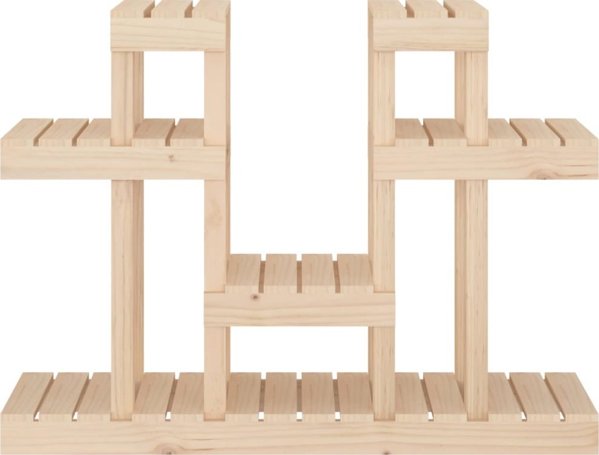 vidaXL vidaXL Kwietnik 104,5x25x77,5 cm, lite drewno sosnowe