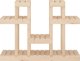 vidaXL vidaXL Kwietnik 104,5x25x77,5 cm, lite drewno sosnowe