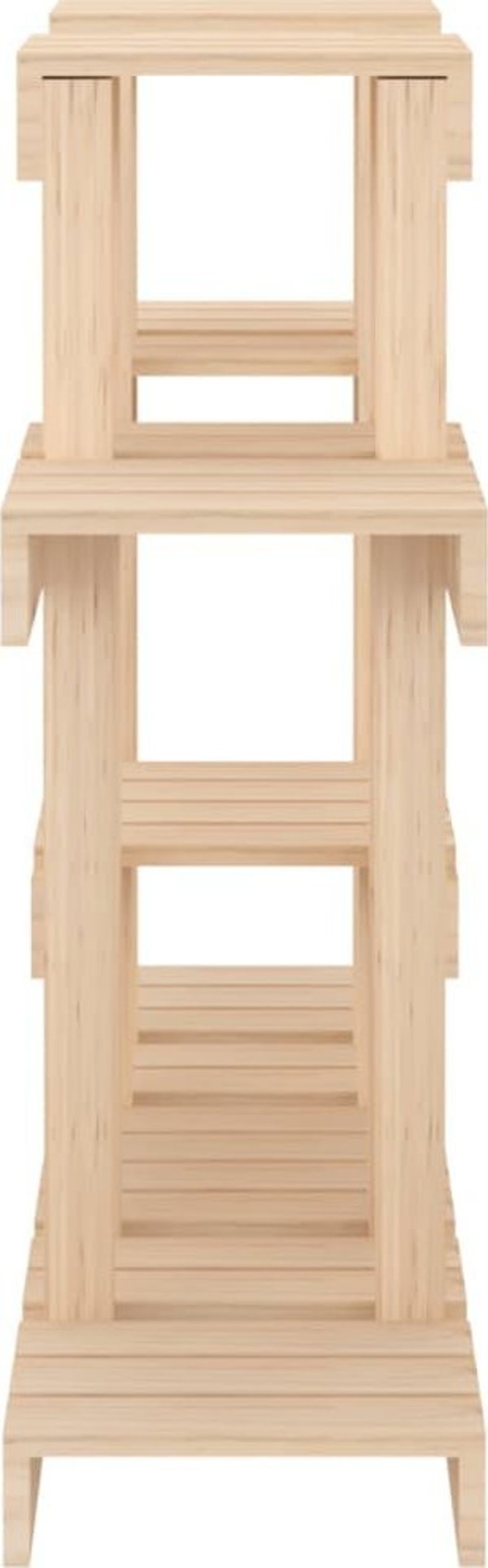 vidaXL vidaXL Kwietnik 104,5x25x77,5 cm, lite drewno sosnowe