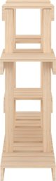 vidaXL vidaXL Kwietnik 104,5x25x77,5 cm, lite drewno sosnowe