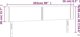 Κεφαλάρι τύπου ουσάκ vidaXL, λευκό, 203x16x78/88 cm, από τεχνητό δέρμα