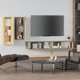 vidaXL Zestaw 4 szafek TV dab sonoma material drewnopochodny