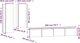 vidaXL Zestaw 4 szafek TV dab sonoma material drewnopochodny