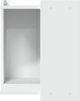 vidaXL Ντουλάπι για άμμο γάτας, λευκό, 42x42x51 εκ., υλικό ξύλου