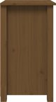 vidaXL Κομοδίνα, 2 τεμ., μέλι καφέ, 40x35x61,5 εκ, μασίφ πεύκο