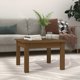 vidaXL Τραπεζάκι καφέ μέλι καφέ 45x45x30 cm από μασίφ ξύλο πεύκου
