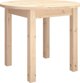 vidaXL Stolik kawowy,  55x45 cm, lite drewno sosnowe
