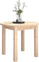vidaXL Stolik kawowy,  55x45 cm, lite drewno sosnowe