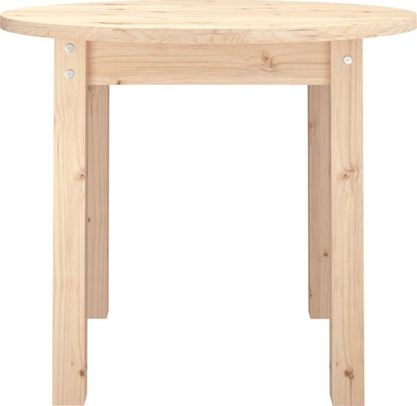 vidaXL Stolik kawowy,  55x45 cm, lite drewno sosnowe