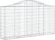 vidaXL Kosze gabionowe, 13 τεμ, 200x30x100/120 εκ, γαλβανισμένο σίδερο