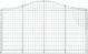 vidaXL Kosze gabionowe, 13 τεμ, 200x30x100/120 εκ, γαλβανισμένο σίδερο