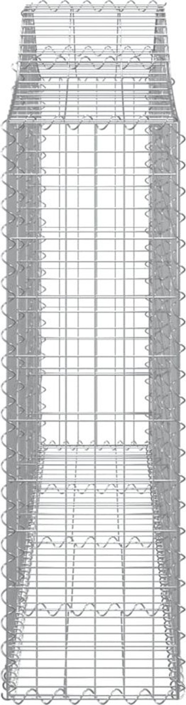 vidaXL Kosze gabionowe, 13 τεμ, 200x30x100/120 εκ, γαλβανισμένο σίδερο