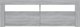 vidaXL Ντουλάπι για TV με LED, γκρι δρύς Sonoma, 120x35x40 εκ.